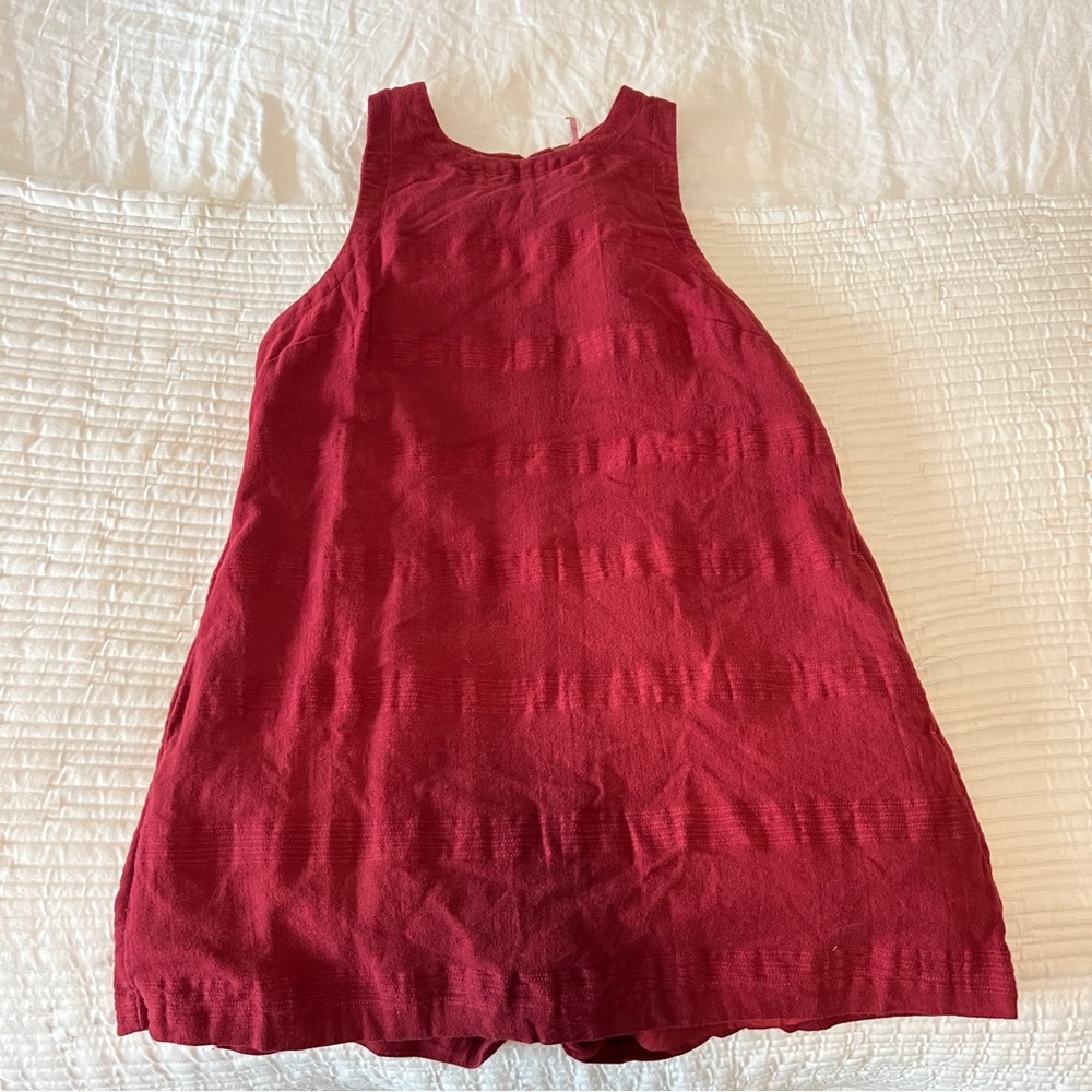 Free People Open Back Romper